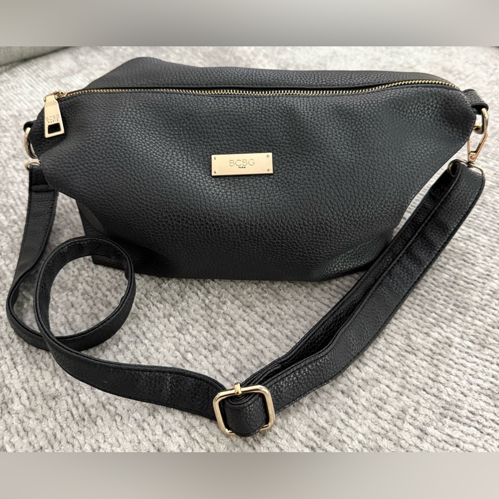 BCBG Elegant Black Crossbody Bag